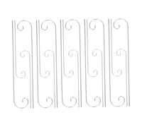 Yardenfun 20pièces Crochets pour Étiquettes De Plantes Marqueurs De Jardin Métal Piquets pour Pots De Fleurs Bonsaïs Légumes Jardinières Extérieur