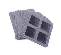 Yardenfun 21 Pièces Patch Réparation Moustiquaire Fenêtre Autocollant Filet Réparable pour Écran de Porte et Fenêtre Réparation Facile des Déchirures Réutilisable et Découpable pour Usage