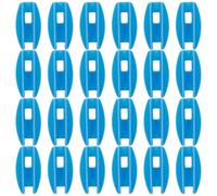 Yardenfun 24 isolateurs d'angle pour poteaux de clôture électrique - Isolateurs d'angle/de Tension en Plastique pour systèmes de sécurité agricole