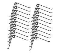 Yardenfun 25pièces Ressorts v pour Sécateur Jardinage Remplacement Ressorts INOX Pruners Handheld Printemps Renforcé pour Cisailles Coupure Accessoire Rechange