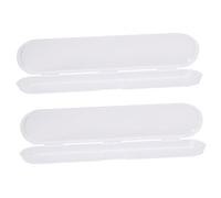 Yardenfun 2Pcs Boîte Thermomètre Cas Thermomètre Mallette De Rangement De Voyage Organisateur Numérique Oral Bacs Vitrine Étui De Transport