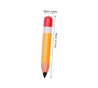 Yardenfun 2pièces Ballons De Rentrée Gonflables Décorations à Suspendre Pour Rentrée Ballon Crayon Fournitures De Fête Accessoires Photo Pour Classe