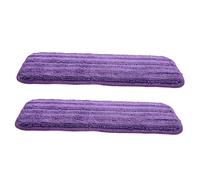 Yardenfun 2pièces Lingette De Rechange Réutilisable Compatible avec Swiffer Tête De Balai Lavable pour Nettoyage De Sol
