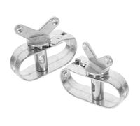 Yardenfun 2pièces Treuil à Cliquet pour Bâche Hivernage Piscine Hors Sol Lot de Tendeurs De Câble Aluminium Outil De Serrage Résistant pour Fixation Sécurisée De Couverture De Piscine Hiver