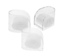 Yardenfun 3 Pièces présentoir à Bijoux malette Rangement Regarder Un Rack d'affichage Étui de Montre Transparent