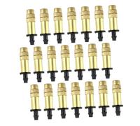 Yardenfun 30 pièces Irrigation Spray Sprinklers Adjustable Mist Nozzles for Garden Watering Hose Sprayer Connector Household Agricultural Irrigation Tools