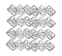 Yardenfun 300 Pièces Fixations Acier Inoxydable pour Panneaux Muraux Intégrés Clips Durables Résistants à Eau Installation sans Outils avec Vis Fraisée pour Fixation Solide