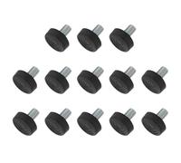 Yardenfun 32 pièces Meubles Réglables Niveauurs Vis pour Chaises Tables Patins Plastique et Fer Réglage Facile Hauteur Antidérapants pour Meubles Cuisine Bureau Salon