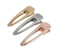 Yardenfun 3pièces Lot De Barrettes à Cheveux Pour Femmes Et Doré Argenté Rose Doré Clips Et Épingle