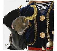 Yardenfun 4 pièces Crochets Pirates Rétro Dorés Accessoires Cosplay Costume Halloween Fête Garçon Fille Garçon Fille Vintage