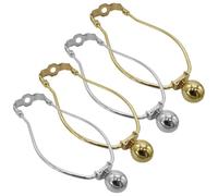 Yardenfun 4 Pièces Kit de Supports Abat-jour Détachables avec Boules Décoratives Porte-lampe pour Lampes de Table et Lampadaires Fixation Lampe Pratique et Résistante
