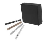 Yardenfun 4 pièces Pince à Cravate Homme Classique Lot de Clips Fins et Robustes pour Costume Design Simple et Élégant Accessoire Pratique pour Décoration de Tenue