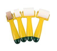 Yardenfun 4 Pièces Pression pour Joint de Peint Outils de Construction Polyvalents Plastique et pour Peint Épais Non Tissé et Vinyle Usage Domestique et Automobile