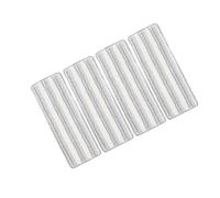 Yardenfun 4 Pièces Serpillières Microfibre Auto Adhésives de Rechange Lavables pour Sols Durs et Carrelage Pads Rectangulaires pour Balai Plat Nettoyage Sec et Humide Polyvalent