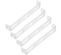 Yardenfun 4 pièces Support de Montage Plafonnier Patte Fix Mural Équerre Fer pour Suspension Luminaire Polyvalent Bureau et Maison