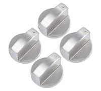 Yardenfun 4pièces Bouton De Commande De Cuisinière Bouton De Four Pour Brûleur Alliage De Zinc Lot