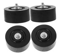Yardenfun 4Pièces Coussinets Caoutchouc Antivibrations pour Climatiseur Kit de Antichocs pour Du Bruit Absorption des Chocs Accessoires pour Climatiseurs Mobiles