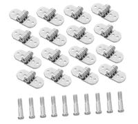 Yardenfun 5 Ensembles Eyeglass Hinge Repair Kits Metal Replacement Parts For Sunglasses DIY Eyewear Maintenance Accessories