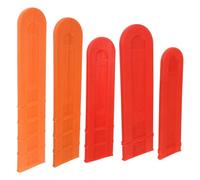 Yardenfun 5 pièces Protection Guide Chaîne Tronçonneuse Housse Barres Résistante Antirouille et Légère pour Transport et Stockage Couleur Aléatoire Couleur Aléatoire