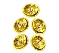 Yardenfun 5 pièces Support Mèche Lampe à Huile Aluminium Base Flottante Claire pour Lampes DIY Accessoire Léger et Portable pour Lanternes Intérieur et Extérieur Rituel et Décoration