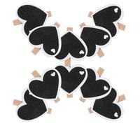 Yardenfun 50 Pièces Clips Forme de Cœur pour Affichage de Photos Mini Pinces Décoratives Multifonctionnelles pour Mur de Photos Tableaux de Mémos et Mariages