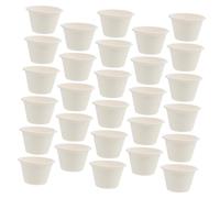 Yardenfun 50 pièces Coupelles à Glace Jetables Bols Dessert Grand Format pour Fruits Yaourts et Apéritifs pour Fêtes et Buffets