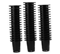 Yardenfun 50 pièces Paniers Hydroponiques Plastiques Durables Corbeilles de Plantation Ajourées pour Culture sans Sol Jardinière Pratique pour Potager Intérieur et Plantes Diverses