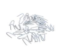 Yardenfun 50Pièces Agrafes de Jardin U Fixations Robustes pour Tissus Paysagers et Filets pour Aménagements Extérieurs et Projets de Fencing