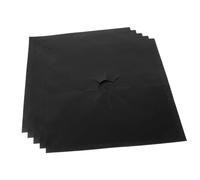 Yardenfun 5pièces Tapis De Protection Pour Cuisinière à Gaz Anti-adhérent Réutilisable Nettoyable Résistant Chaleur Protège Plaque Cuisson Gaz Coussin De Surface Pour Économie De Nettoyage