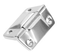 Yardenfun 6 pièces Charnières pour Caisse à Outils Charnière Métallique Solide pour Coffre Support de Couvercle Stable Résistante Rouille Gauche et Droite Accessoire de Remplacement pour