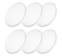 Yardenfun 6 Pièces Lot de Soucoupes Transparentes pour Plantes Plastique Plateau de Drainage pour Pots Intérieur Récupérateur Eau pour Petites Plantes Protection des Surfaces Usage