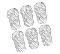 Yardenfun 6 Pièces Protège Gouttières Aluminium Filtres Mailles Fines Résistants Aux Intempéries Protection Débris pour Tuyaux de Descente