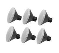 Yardenfun 6 Pièces Tête Arrosoir Plastique Embouts Remplaçables Pulvérisateur pour Arrosage Fleurs et Légumes Accessoires Jardinage Durables et Obstruction