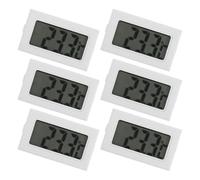 Yardenfun 6 Pièces Thermomètre Numérique Encastré avec Écran LCD pour Mesure Précise Température Intérieure Extérieure et Industrielle Compact et Polyvalent