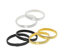 Yardenfun 6pièces Lot De Bracelets Manchettes Élastiques Pour Hommes Style Punk Robuste Pour Maintenir Manches Longues Au Bras Accessoire Pour Tenue Décontractée