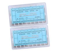 Yardenfun 720 Pièces Kit de Réparation avec Goupilles à Barres Ressort Acier Inoxydable Clips de Fixation pour Bracelet Montre Outils de Remplacement et Réparation Liens