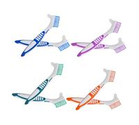 Yardenfun 8 Pièces Brosse De Nettoyage De Prothèse Double Face Brosse à Dent Brosses De Prothèse Partielle