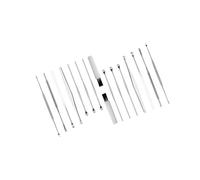 Yardenfun 8 pièces Kit de -oreilles Acier Inoxydable Nettoyant Cérumen Antidérapant pour Adultes et Garçon Fille Outil de Nettoyage Oreille Spiralé Sûr