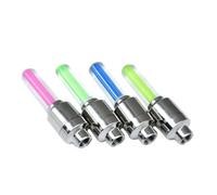 Yardenfun 8pcs Noyaux Fluorescents LED pour Vélo Éclairage de Nuit et Décoration, Accessoires pour Moto et Voiture, Lumière de Roue Vélo Pratique et Sécurisée