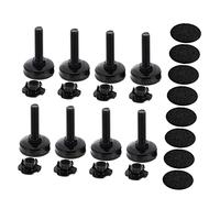Yardenfun 8Pièces Réglables Niveleur pour Canapé Table Armoire Compatible avec Types de Sols