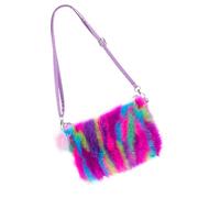 Yardenfun À Bandoulière Peluche pour Fille De Petite Fille Pratique Pochette Colorée Idéale pour Sorties École Et
