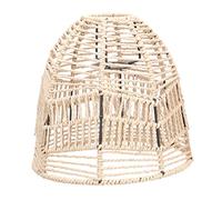 Yardenfun Abat Jour Corde Tressée Style Chinois pour Lampe Suspendue Design Vintage Résistant Odeur Adapté Maison et Commerce
