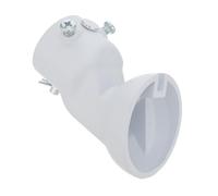 Yardenfun Adaptateur de Montage Compatible Plafonds Inclinés Jusqu'à 45° en Acier Blanc Sécurité Renforcée Plusieurs styles pour Ventilateur de Plafond