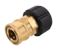 Yardenfun Adaptateur Femelle vers Quick Connect pour Tuyau de Lave-linge Haute Pression Connecteur Rapide pour Nettoyage et Entretien