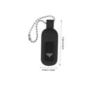 Yardenfun Adaptateur Télécommande Type C Portable Multifonction pour Smartphones Compatible avec Air Conditionné TV et Appareils Domestiques Émetteur IR Compact Noir