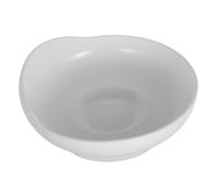 Yardenfun Assiette Déversement avec Base Ventouse Plateau Auto Alimentation Antichoc pour Personnes Âgées et Handicapées Bol Stable Blanc pour Aide Prise Alimentaire