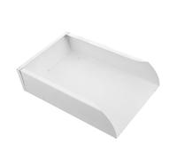 Yardenfun Bac de Drainage Alliage Aluminium pour Gouttière Extension Gouttière Anti-éclaboussures Capacité Importante Stable et Facile à Nettoyer Protection de Base Maison