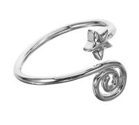 Yardenfun Bague Orteil Décorative pour Femme Bague Orteil Ouverte Étoile Vintage Accessoire pour Fêtes Plage et Ajustable pour Toutes Occasions