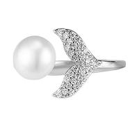 Yardenfun Bague Sirène Réglable Bijoux Pour Femmes Et Filles Design Ouvert Unique