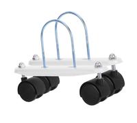 Yardenfun Base De Support Rotative 360° roulettes Pivotantes pour Radiateur à Bain D'huile, Cadre en u Robuste, Stabilité Renforcée, pour Chauffage Électrique Et Gaz sur Patio